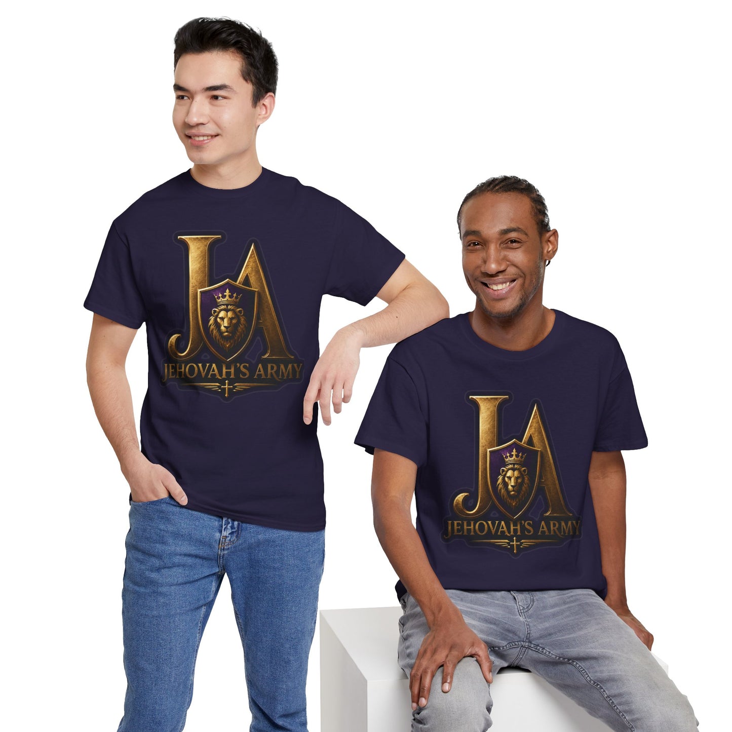 Jehovah's Army T-Shirt Option 2 — KLEII 2026 Men's Conference Souvenir