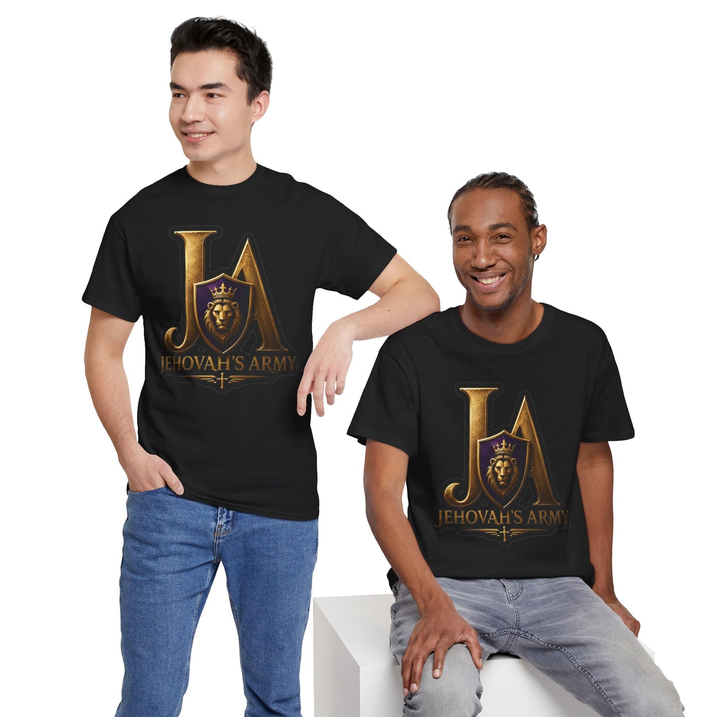 Jehovah's Army T-Shirt Option 2 — KLEII 2026 Men's Conference Souvenir