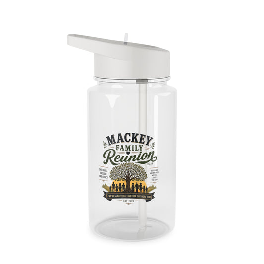 Family Reunion Tritan Water Bottle — Personalized Mackey Family Reunion Design