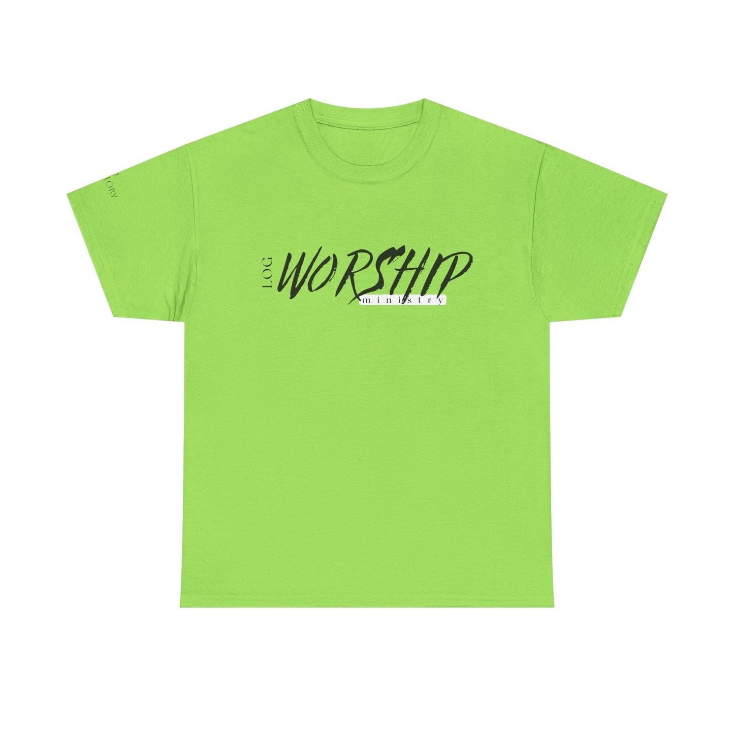 LOG Worship Graphic Tee - Unisex Heavy Cotton Shirt for Faith, Spirituality, Casual Wear, Gifts for Believers, Church Events, [...]
