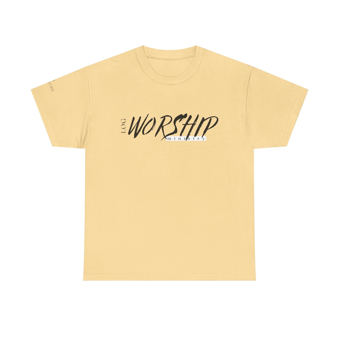 LOG Worship Graphic Tee - Unisex Heavy Cotton Shirt for Faith, Spirituality, Casual Wear, Gifts for Believers, Church Events, [...]
