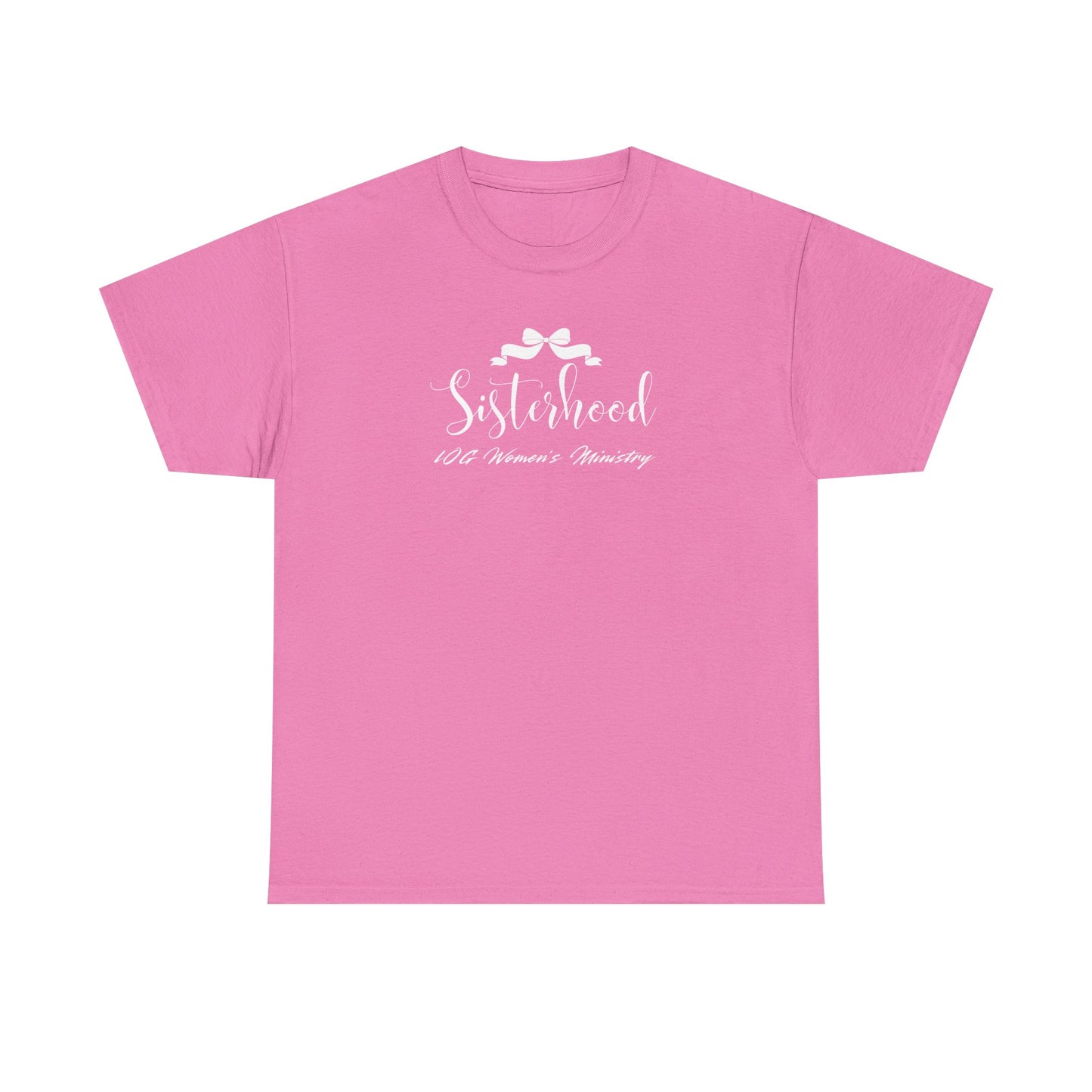 LOG Sisterhood: Unisex Heavy Cotton Tee, Friendship Gift, Cozy Summer Top, Casual Wear, Perfect for Family Celebrations,