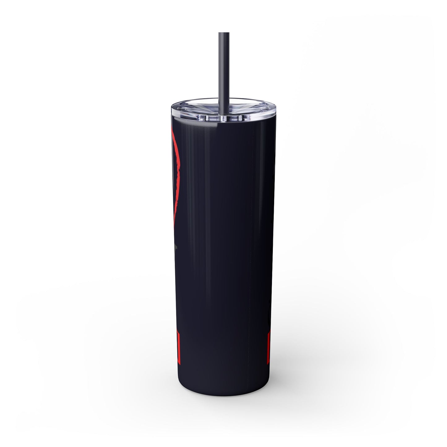 LOG I Love My Church Skinny Tumbler with Straw, 20oz - Perfect for Home, Gifts, Christian Events, Coffee Lovers, and Everyday Use