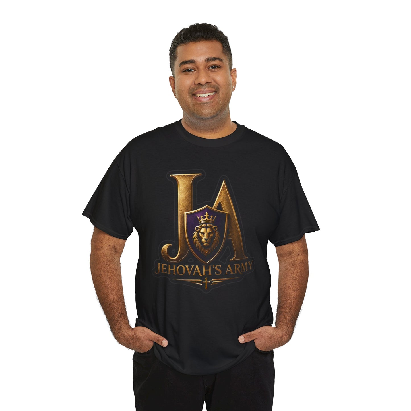 Jehovah's Army T-Shirt Option 2 — KLEII 2026 Men's Conference Souvenir