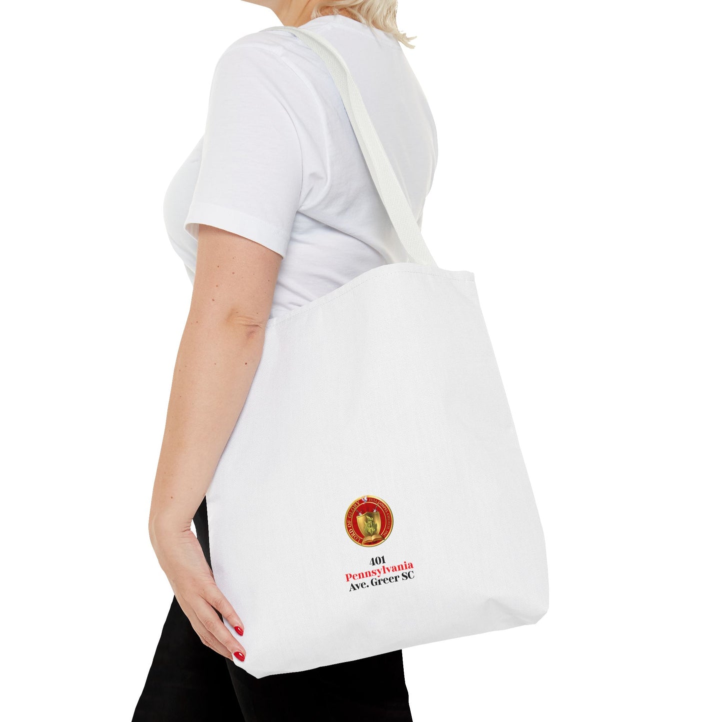LOG Stylish Tote Bag for Church Lovers | Customizable, Faith-Based Gift,