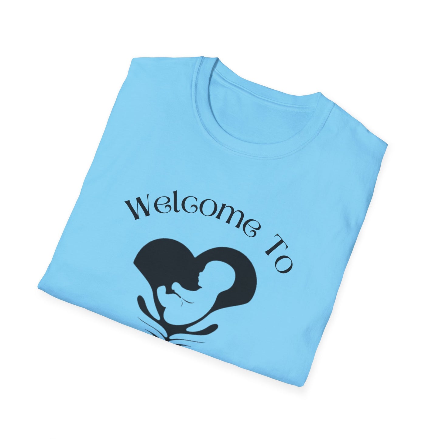 Welcome to Doula World T-Shirt | Softstyle Tee for Birth Workers, Perfect Gift for New Parents, Maternity Gifts, Doula Appreciation