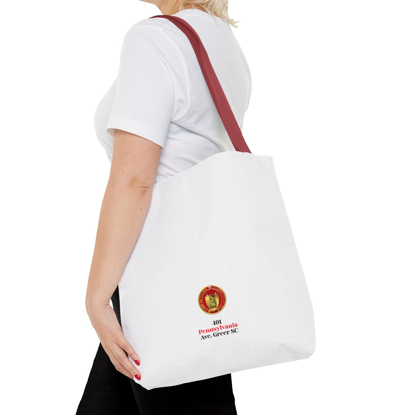 LOG Stylish Tote Bag for Church Lovers | Customizable, Faith-Based Gift,