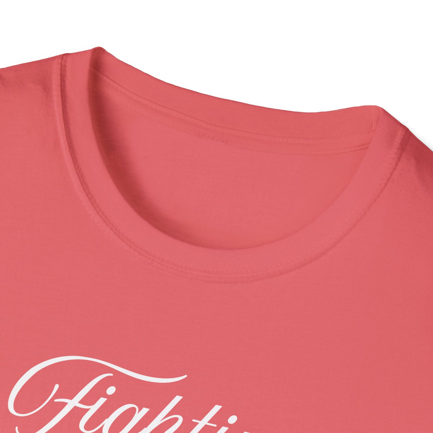 Fighting With Faith T-Shirt, Unisex Cancer Awareness Shirt, Inspirational Tee, Supportive Gift, Pink Ribbon Top