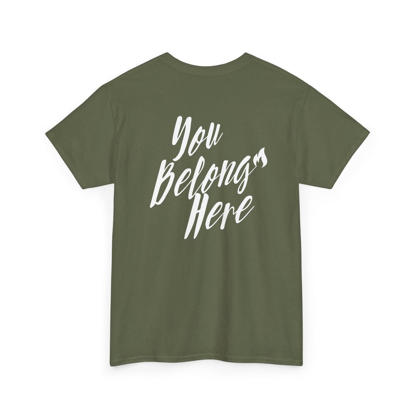LOG You Belong Here: Unisex Heavy Cotton Tee with Inspirational Message, Comfortable T-Shirt for Everyone, Casual Wear, Faith-Based Apparel, Gift for [...]
