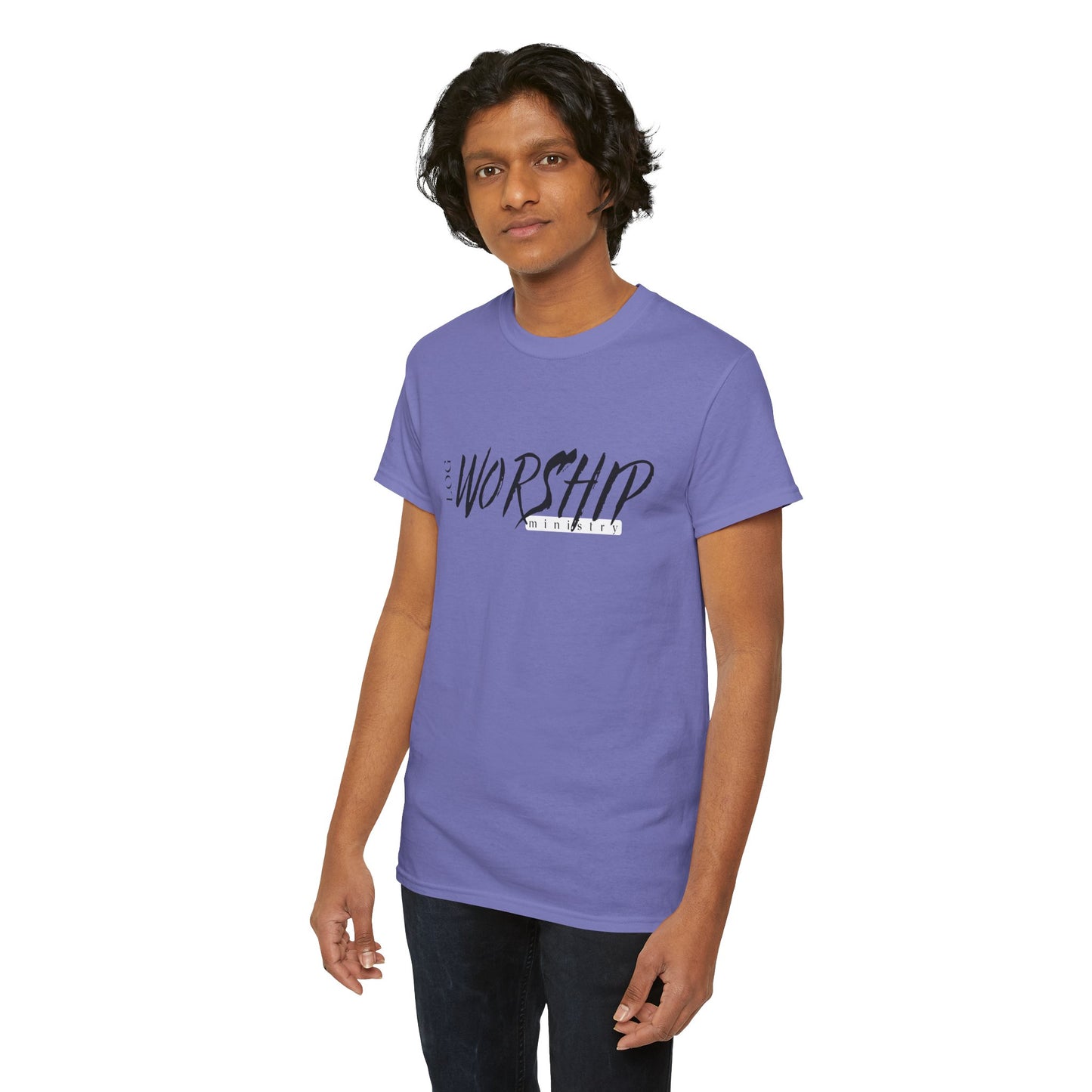 LOG Worship Graphic Tee - Unisex Heavy Cotton Shirt for Faith, Spirituality, Casual Wear, Gifts for Believers, Church Events, [...]