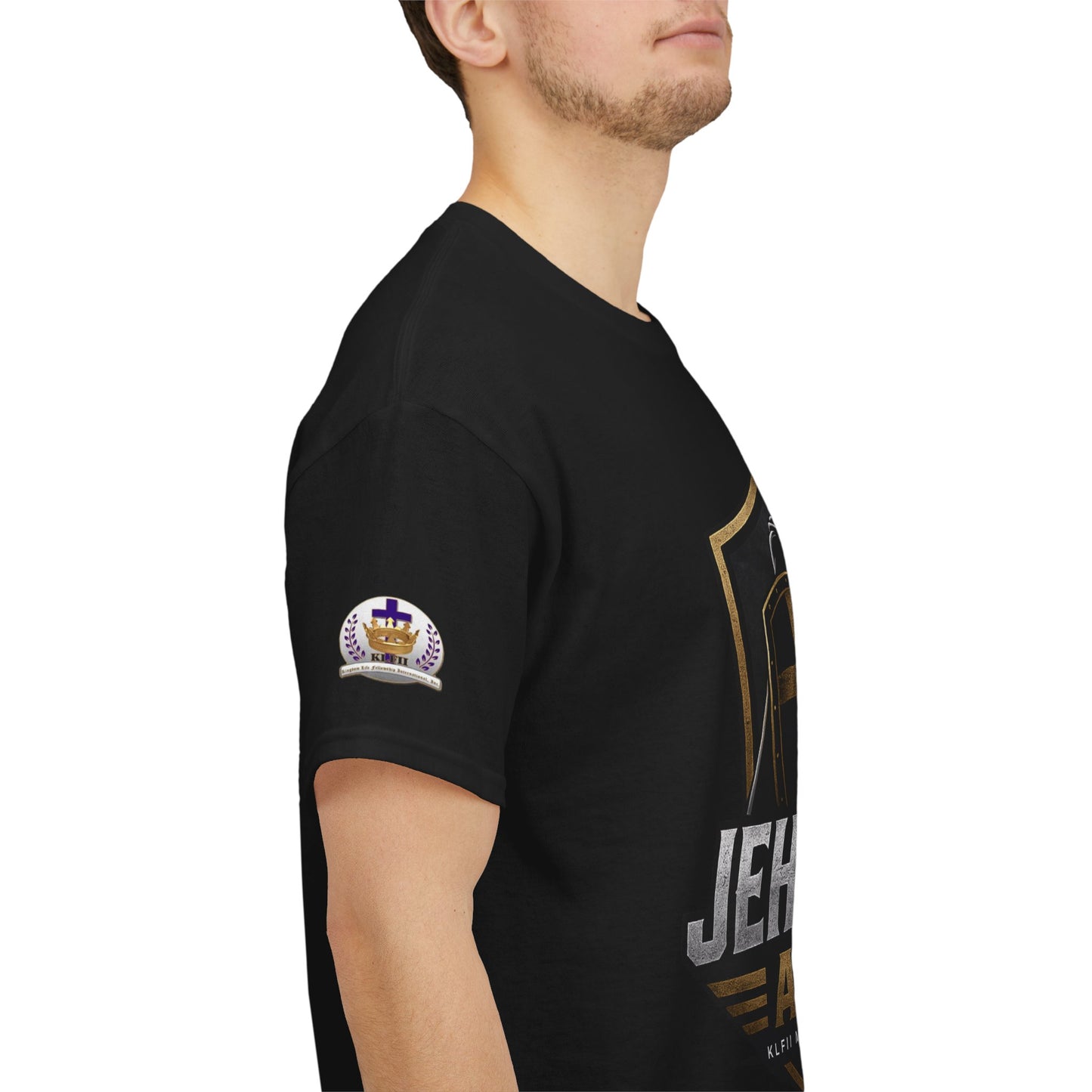 Jehovah's Army Graphic Tee Option 1 — 'No Reserve No Retreat No Surrender' Christian Faith T-Shirt