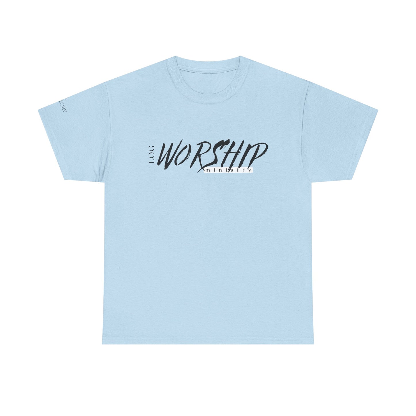 LOG Worship Graphic Tee - Unisex Heavy Cotton Shirt for Faith, Spirituality, Casual Wear, Gifts for Believers, Church Events, [...]