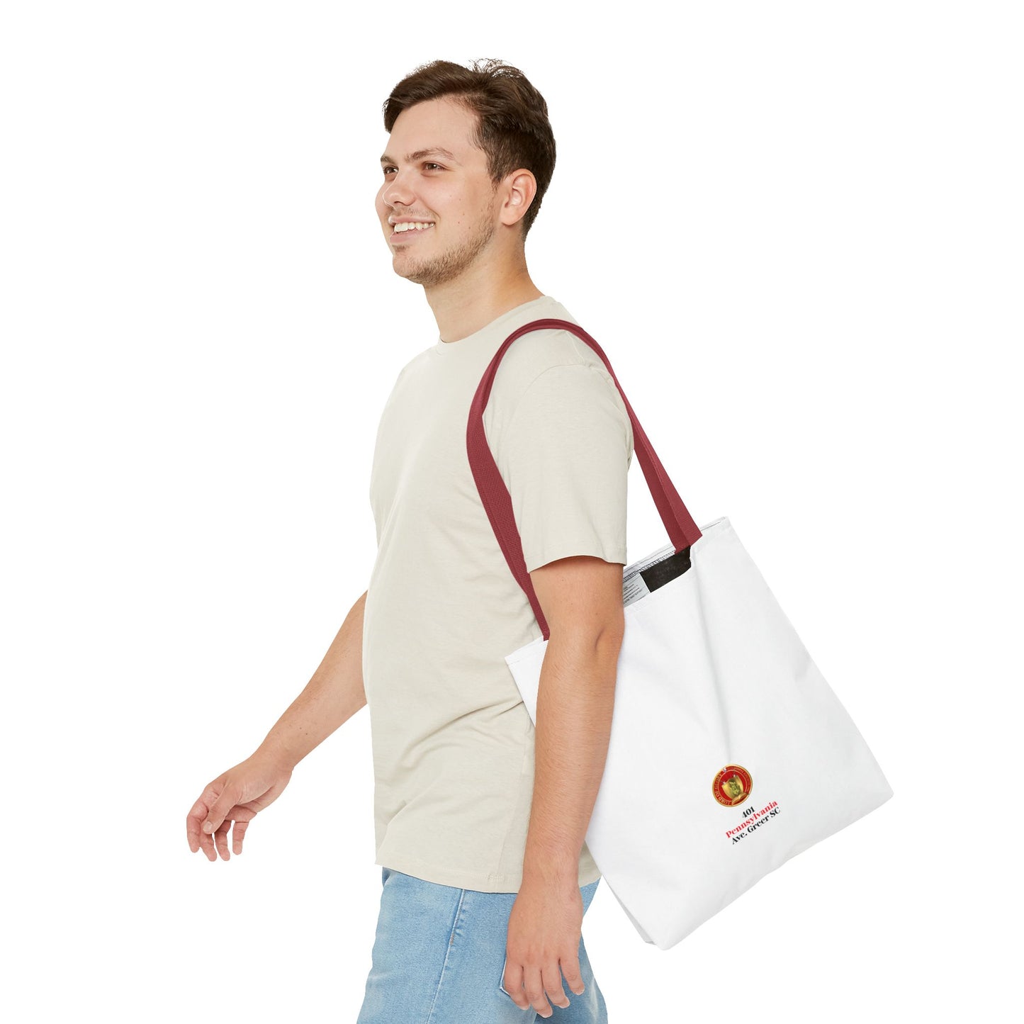 LOG Stylish Tote Bag for Church Lovers | Customizable, Faith-Based Gift,