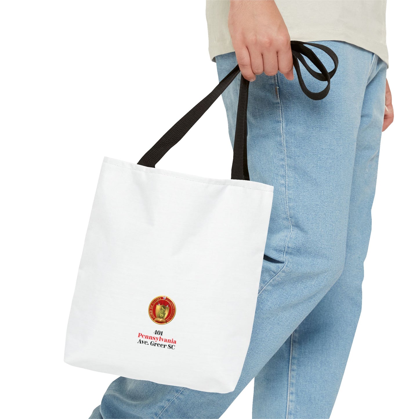LOG Stylish Tote Bag for Church Lovers | Customizable, Faith-Based Gift,