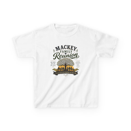 Kids Tee — 'Mackey Family Reunion' Custom Youth T-Shirt
