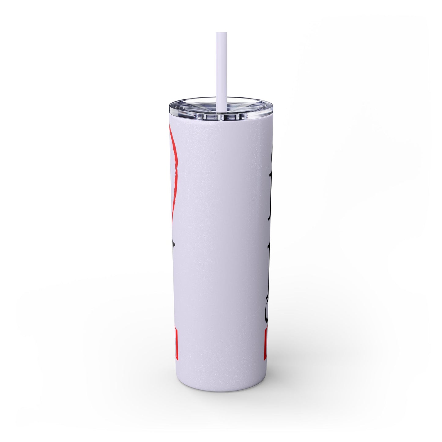 LOG I Love My Church Skinny Tumbler with Straw, 20oz - Perfect for Home, Gifts, Christian Events, Coffee Lovers, and Everyday Use