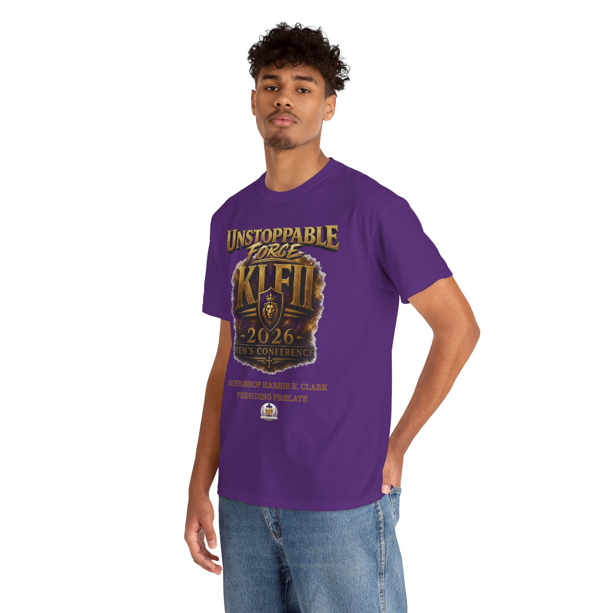 KLFII Main(FRIDAY NIGHT) T-SHIRT 2026 Men's Conference (Please order by 9/7) *Please Click on Add Personalized Design To Add Your Name*