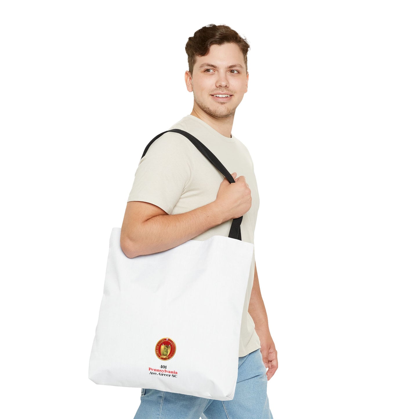 LOG Stylish Tote Bag for Church Lovers | Customizable, Faith-Based Gift,