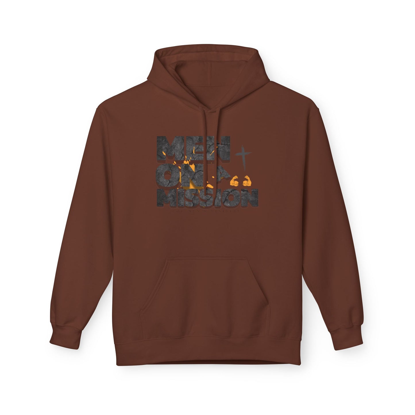 LOG Men on a Mission Hoodie - Inspirational Unisex Fleece, Perfect for Faith Groups, Motivational Apparel, Gift for Encouragement