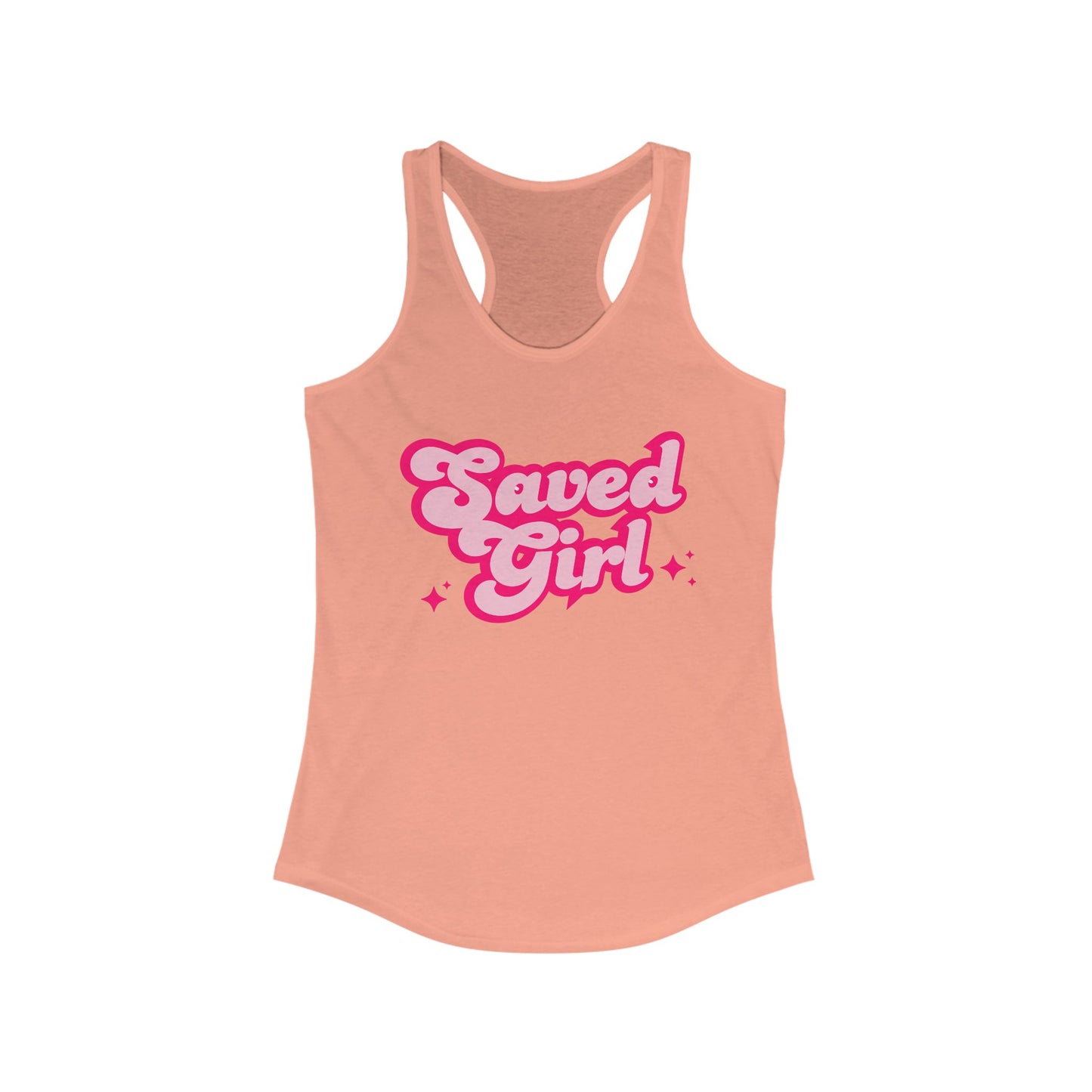 Saved Girl Women's Ideal Racerback Tank