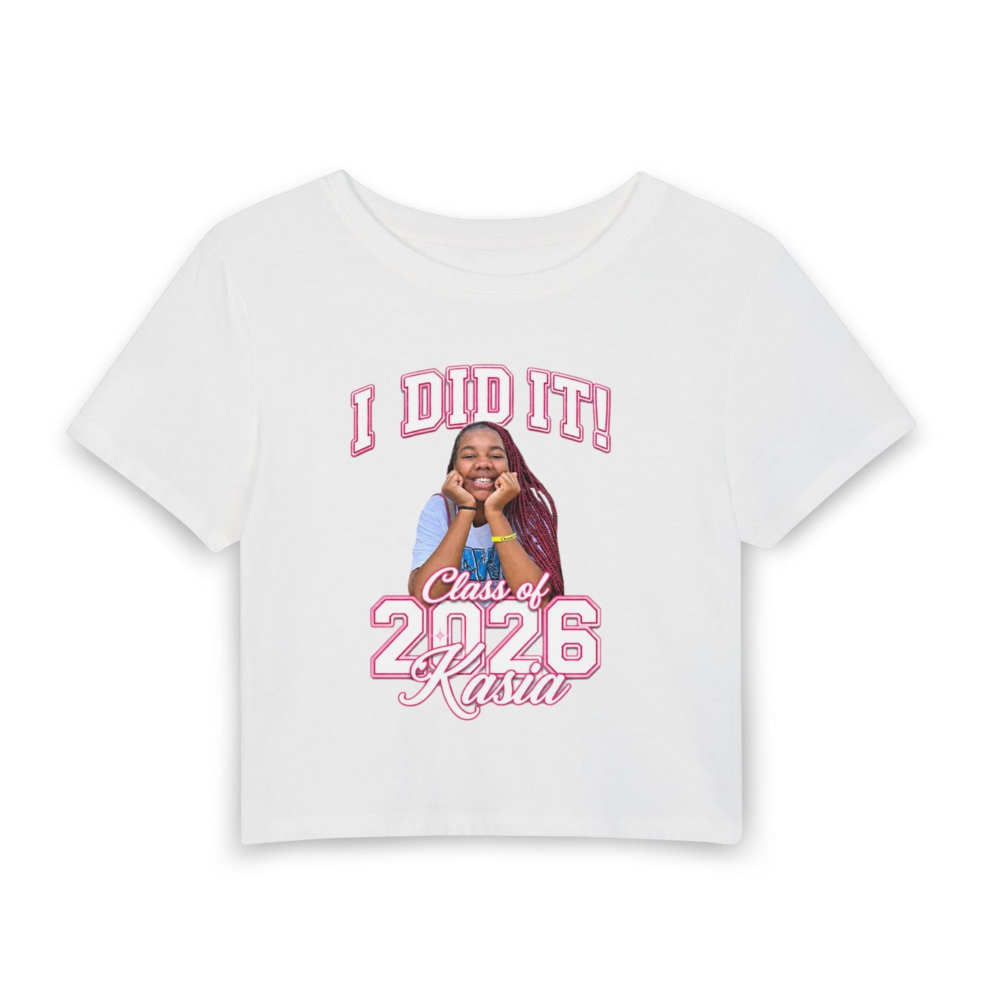 Class of 2026 "I Did It!" Graduation Tee — Personalized Name Option