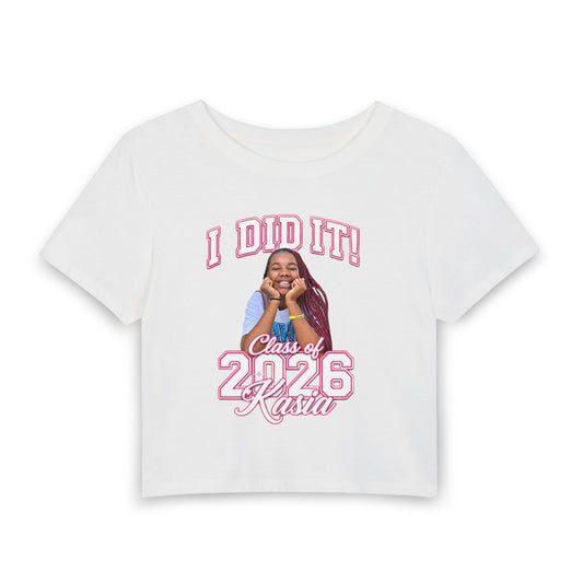 Class of 2026 "I Did It!" Graduation Tee — Personalized Name Option