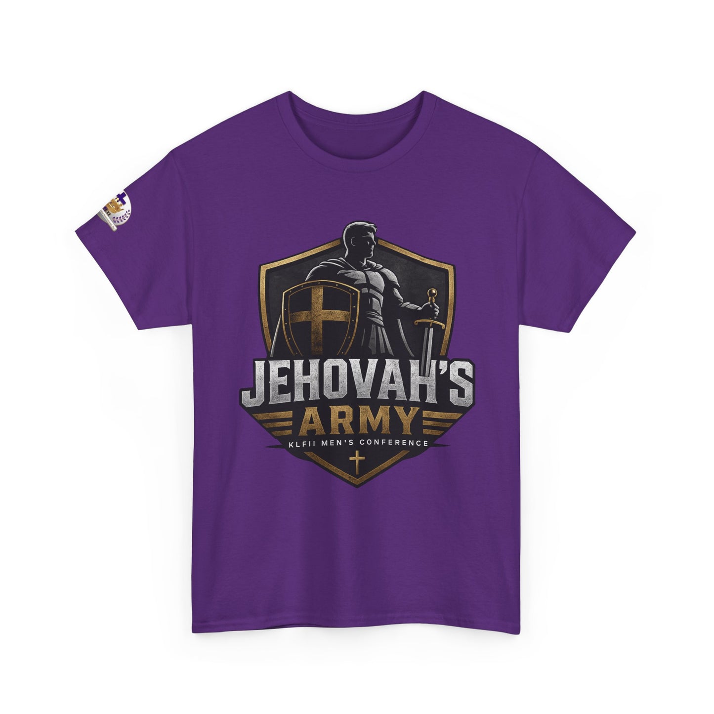 Jehovah's Army Graphic Tee Option — 'No Reserve No Retreat No Surrender' Christian Faith T-Shirt