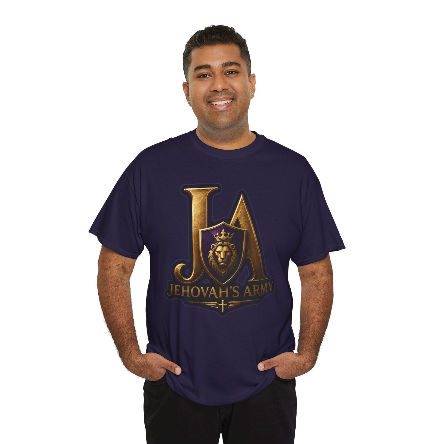 Jehovah's Army T-Shirt Option 2 — KLEII 2026 Men's Conference Souvenir