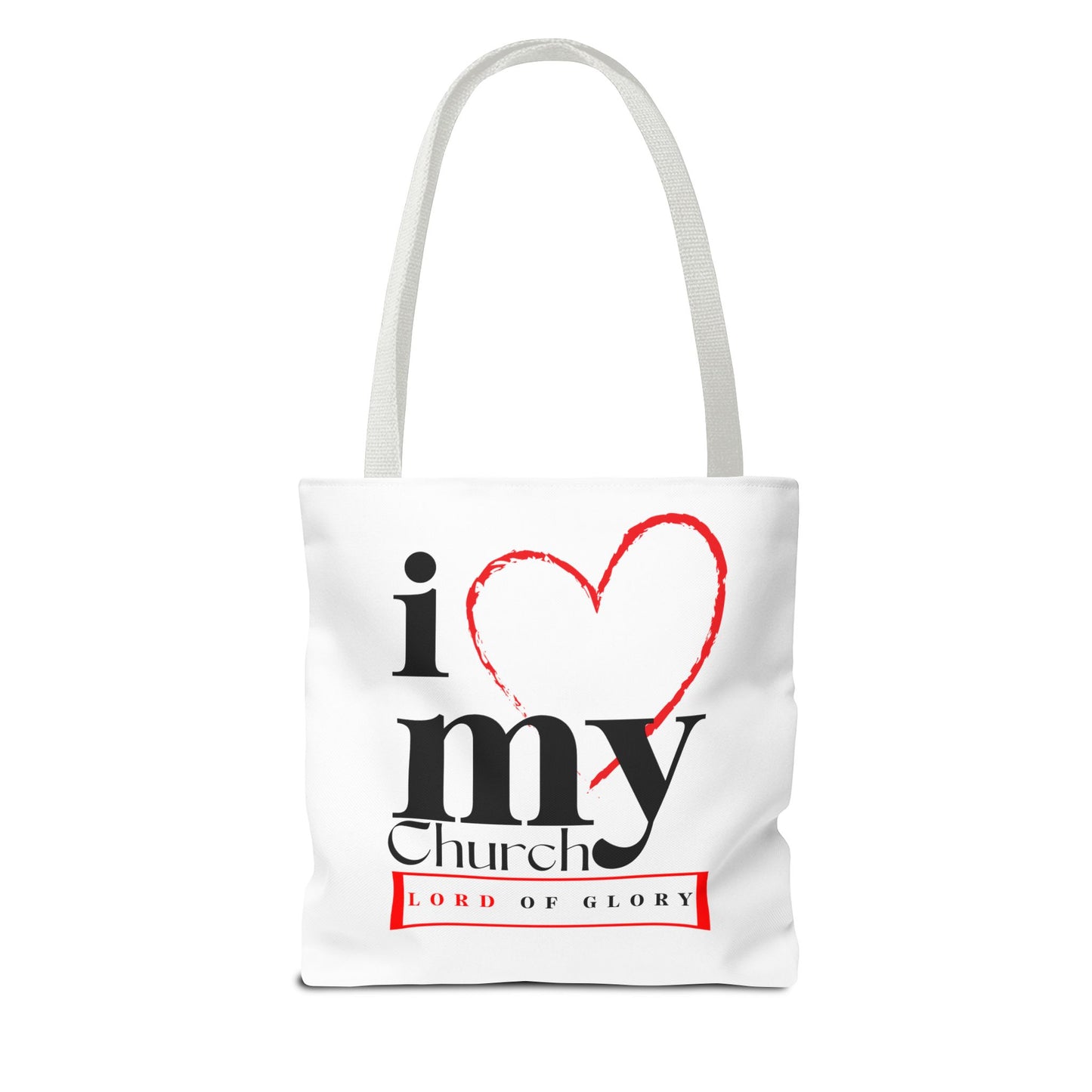 LOG Stylish Tote Bag for Church Lovers | Customizable, Faith-Based Gift,