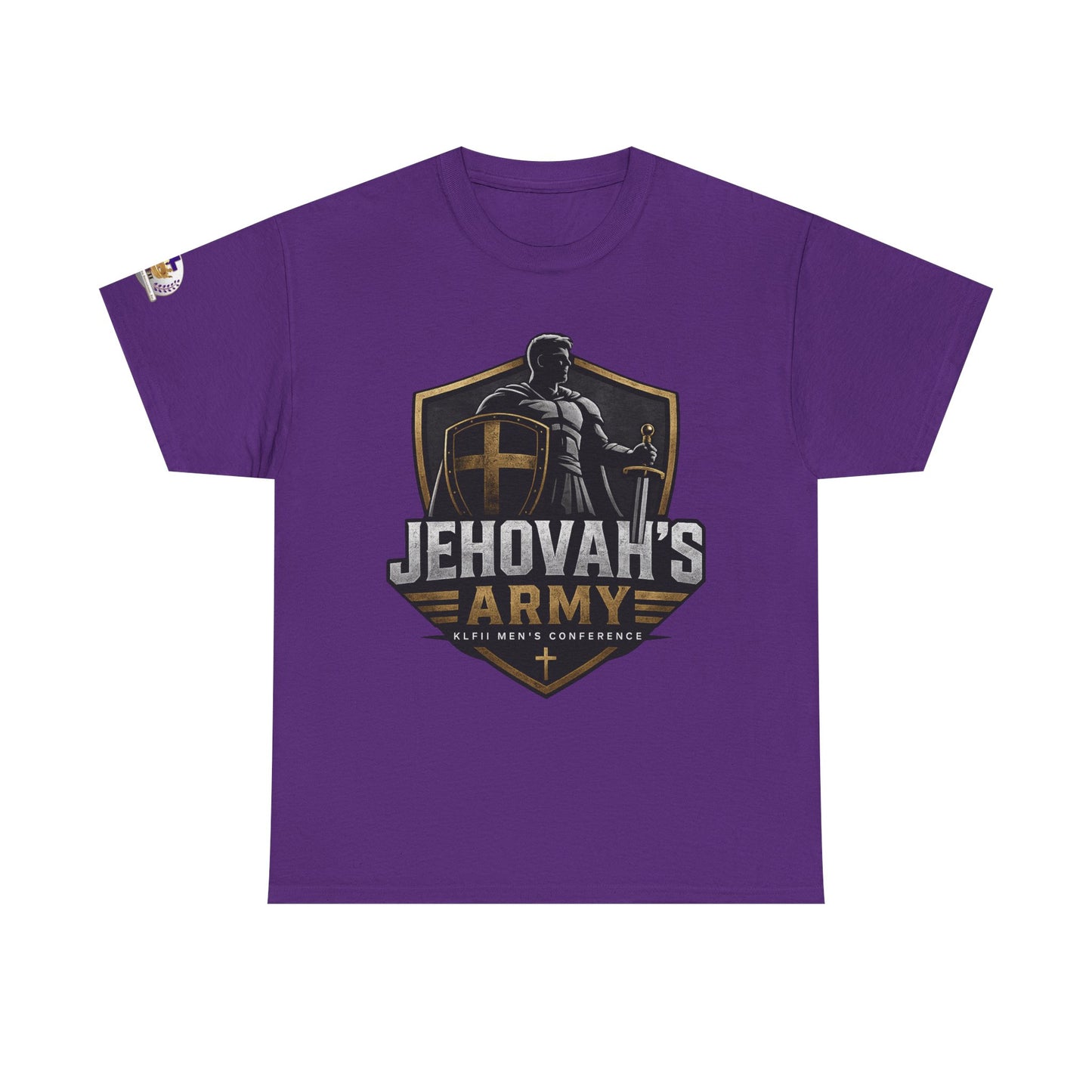 Jehovah's Army Graphic Tee Option — 'No Reserve No Retreat No Surrender' Christian Faith T-Shirt