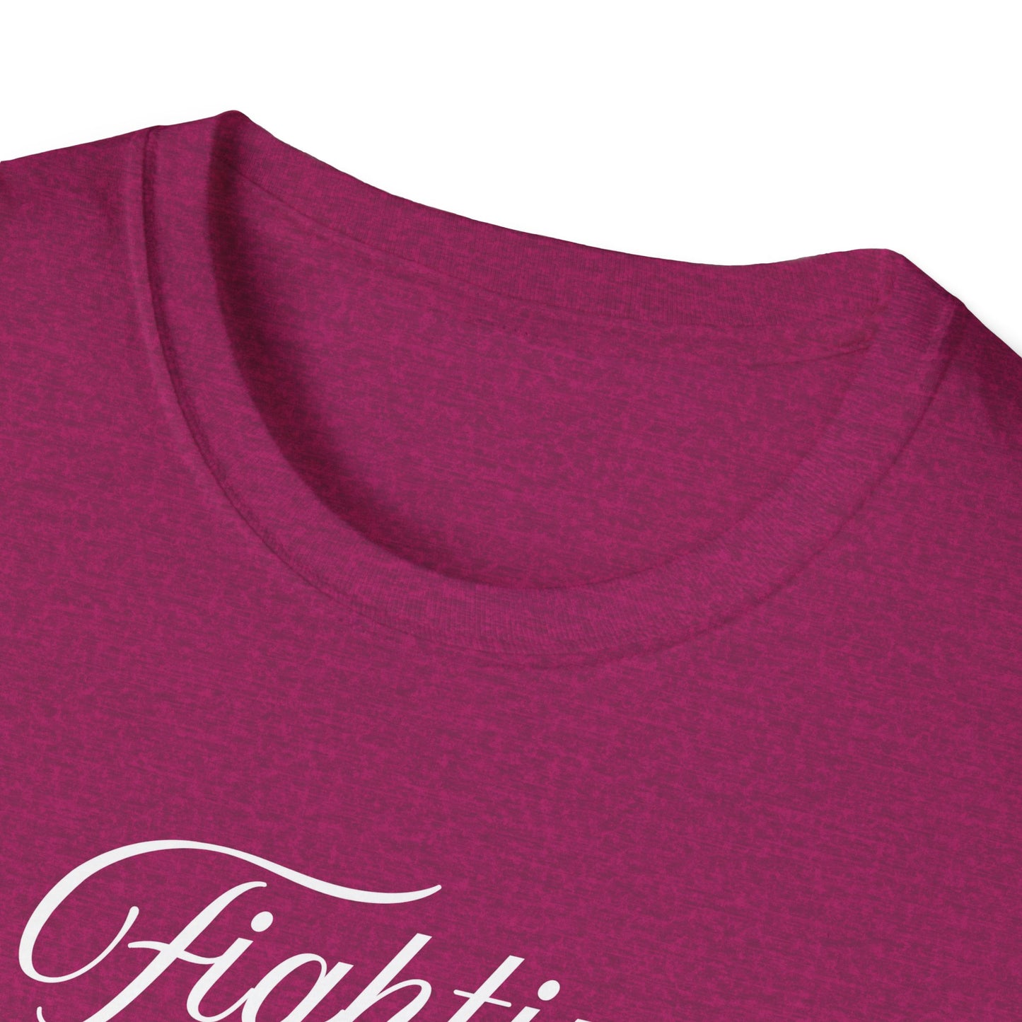 Fighting With Faith T-Shirt, Unisex Cancer Awareness Shirt, Inspirational Tee, Supportive Gift, Pink Ribbon Top