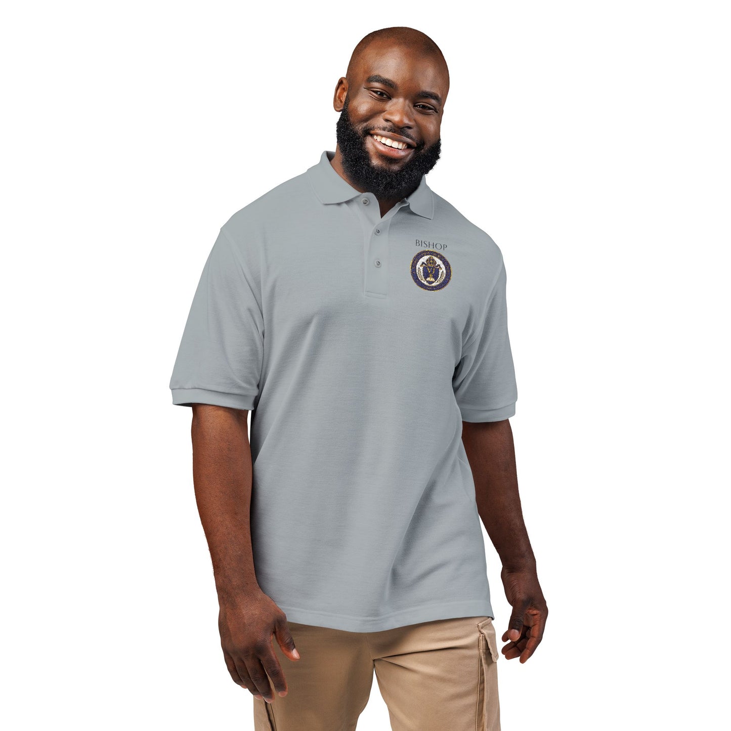 Embroidered Navy Seal Crest Polo