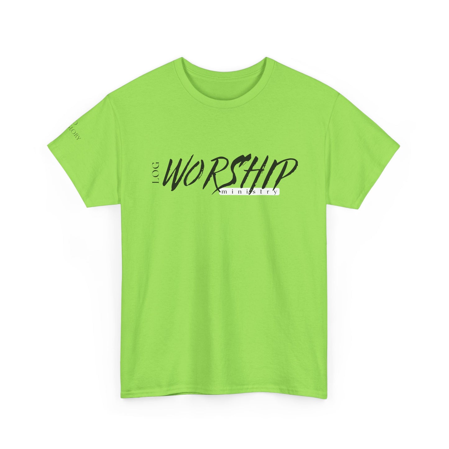 LOG Worship Graphic Tee - Unisex Heavy Cotton Shirt for Faith, Spirituality, Casual Wear, Gifts for Believers, Church Events, [...]