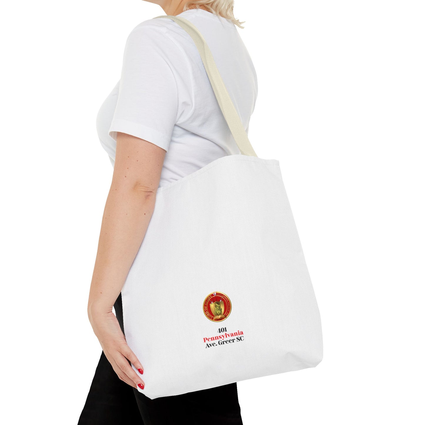LOG Stylish Tote Bag for Church Lovers | Customizable, Faith-Based Gift,
