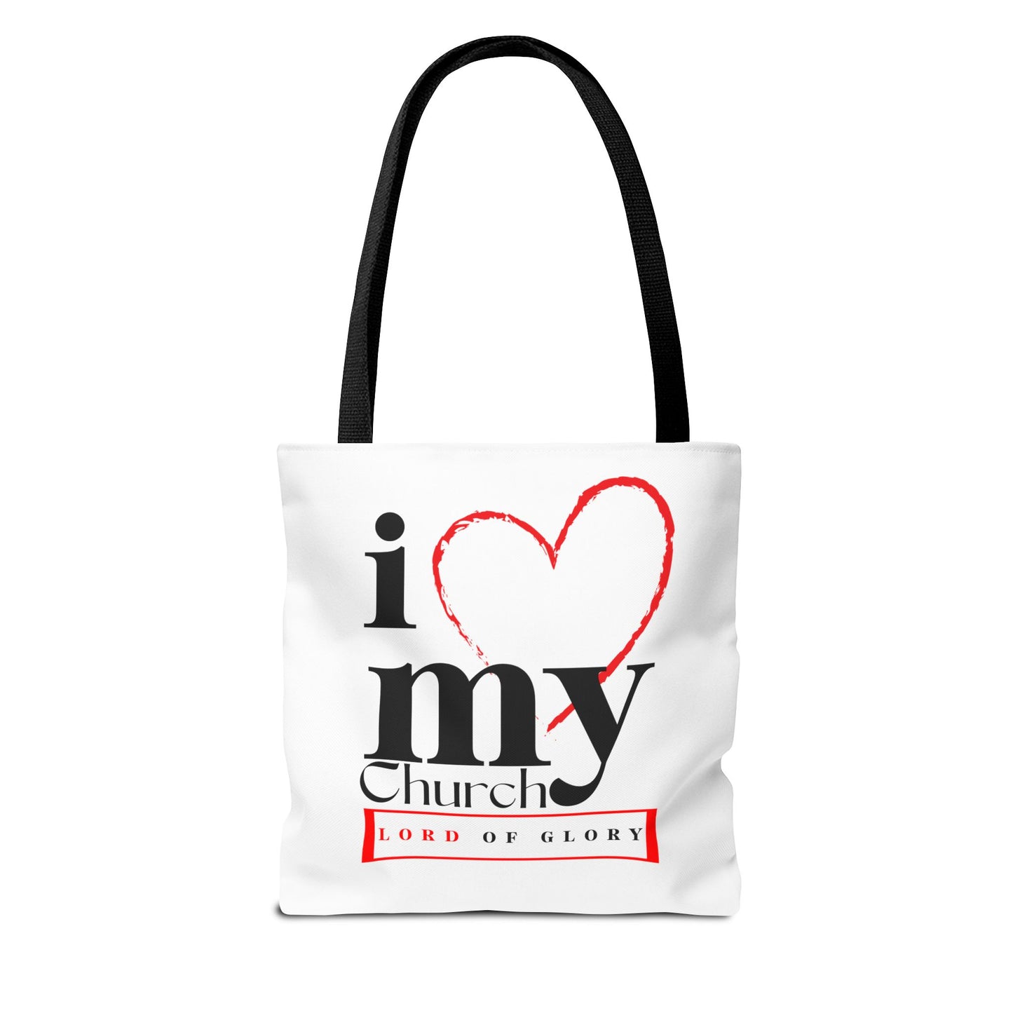 LOG Stylish Tote Bag for Church Lovers | Customizable, Faith-Based Gift,