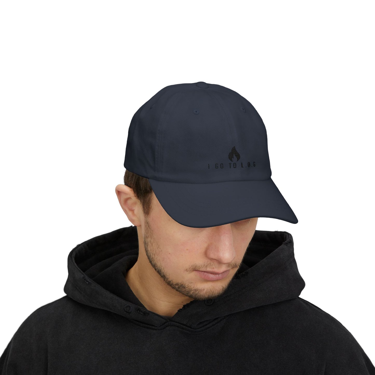LOG Classic Dad Cap - Stylish Adjustable Hat, Perfect Gift for Father's Day, Casual Wear, Outdoor Activity, Summer Sun Protection