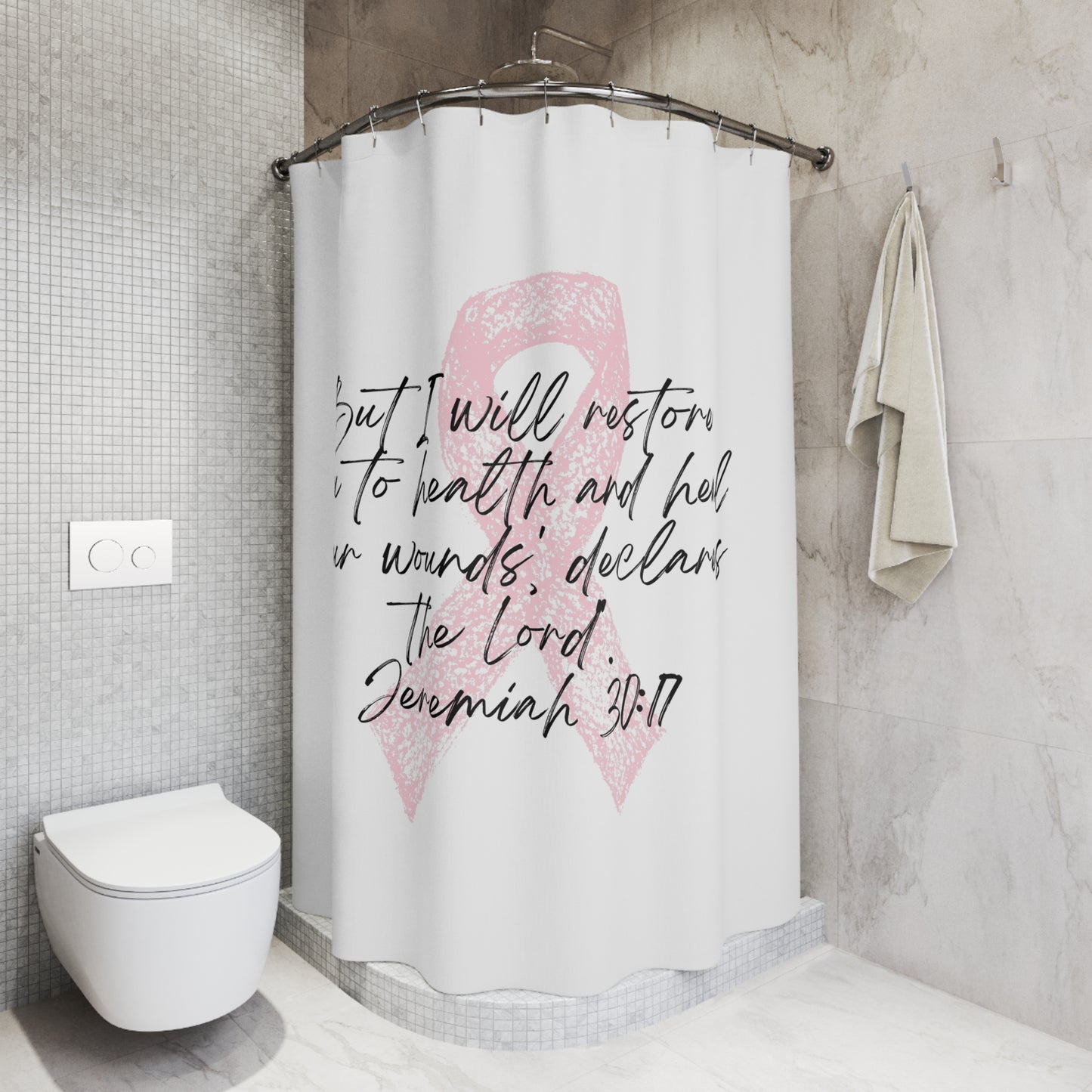 Jeremiah 30:17 Scripture Shower Curtains