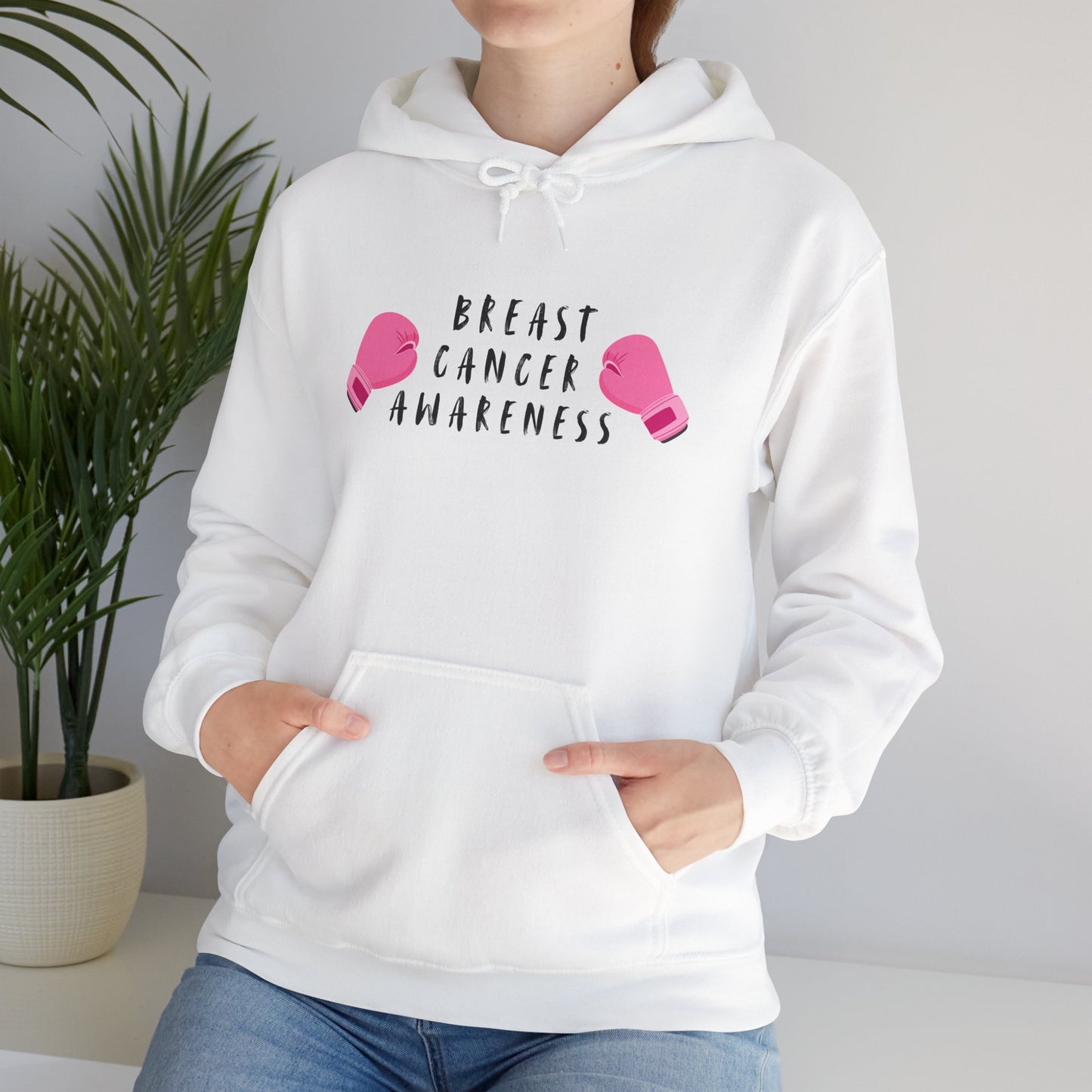 Breast Cancer Awareness Hoodie - Supportive Sweatshirt for Fighters, Gifts for Survivors, Unisex Heavy Blend™, October Events, Cozy [...]