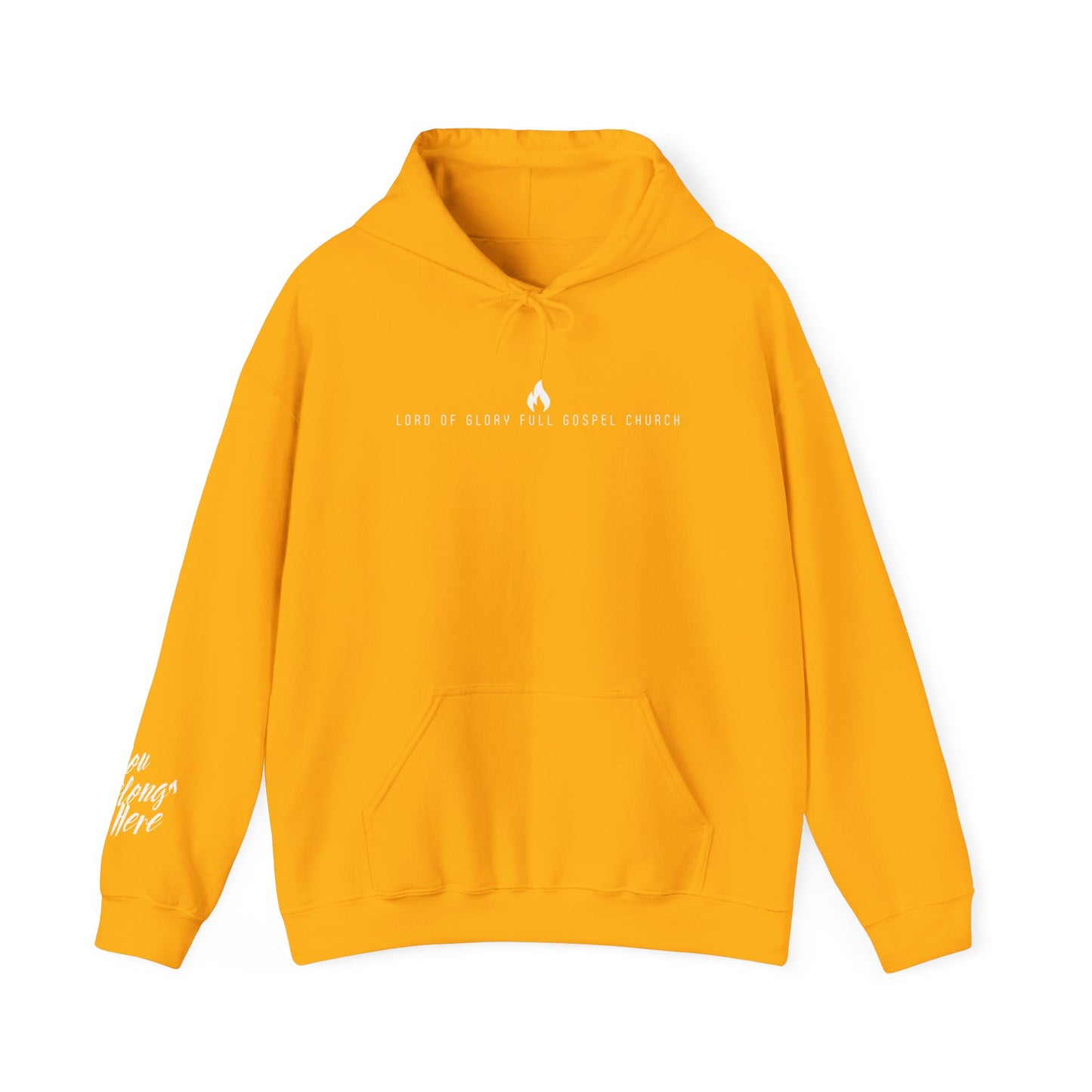 LOG Hoodie: Inspirational Unisex Hooded Sweatshirt for Faith & Comfort, Church Apparel, Cozy Gift for Friends & Family, Everyday Wear, Gospel Message