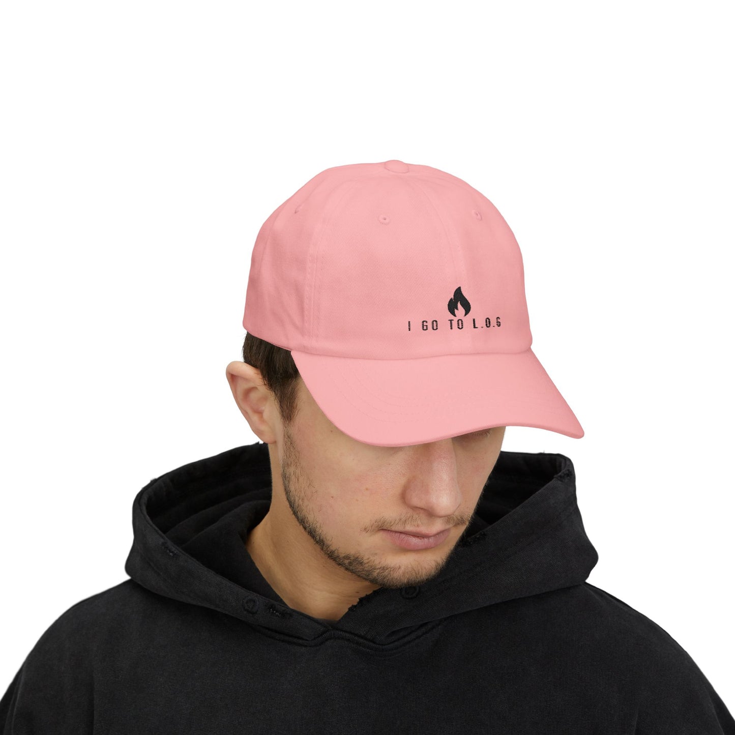 LOG Classic Dad Cap - Stylish Adjustable Hat, Perfect Gift for Father's Day, Casual Wear, Outdoor Activity, Summer Sun Protection