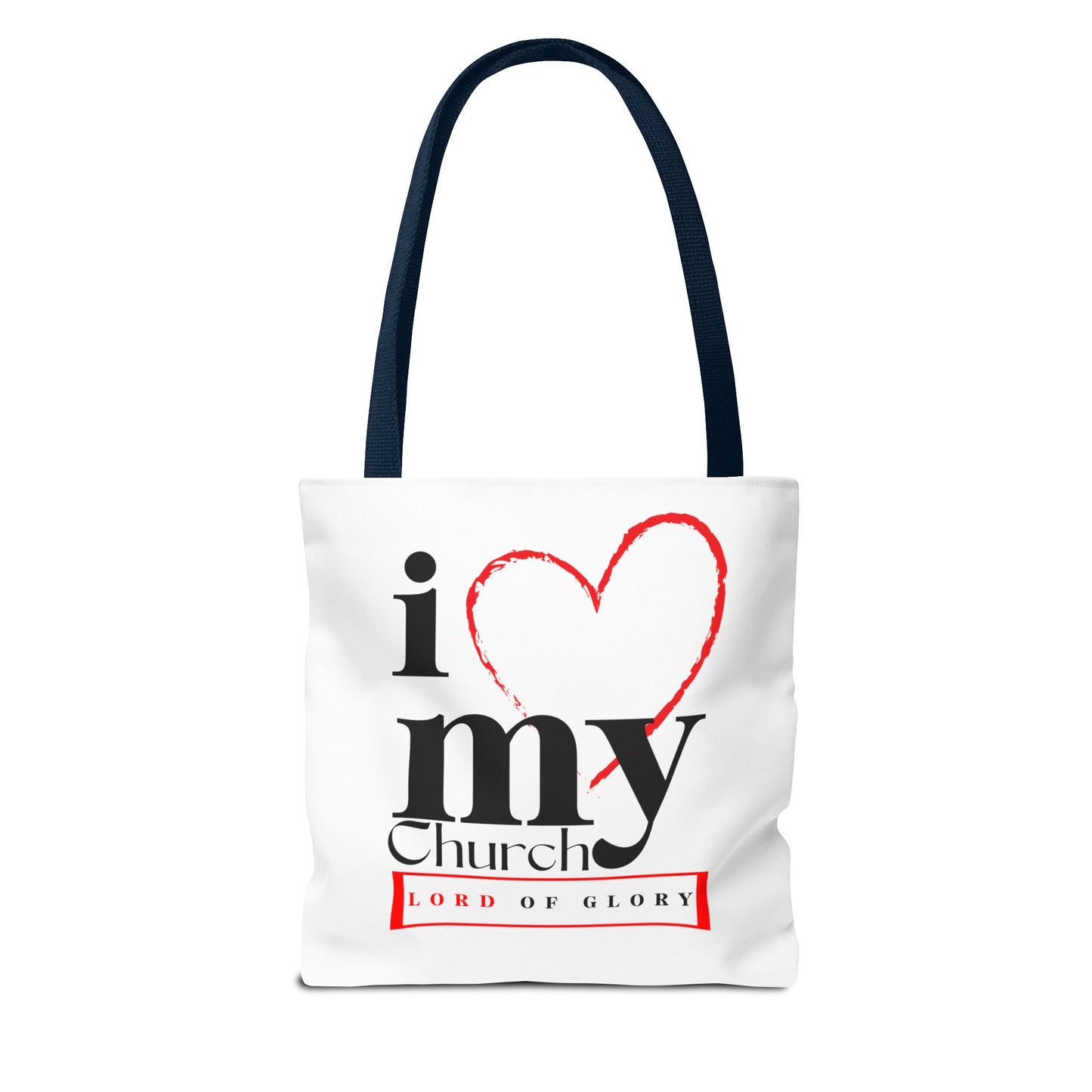 LOG Stylish Tote Bag for Church Lovers | Customizable, Faith-Based Gift,
