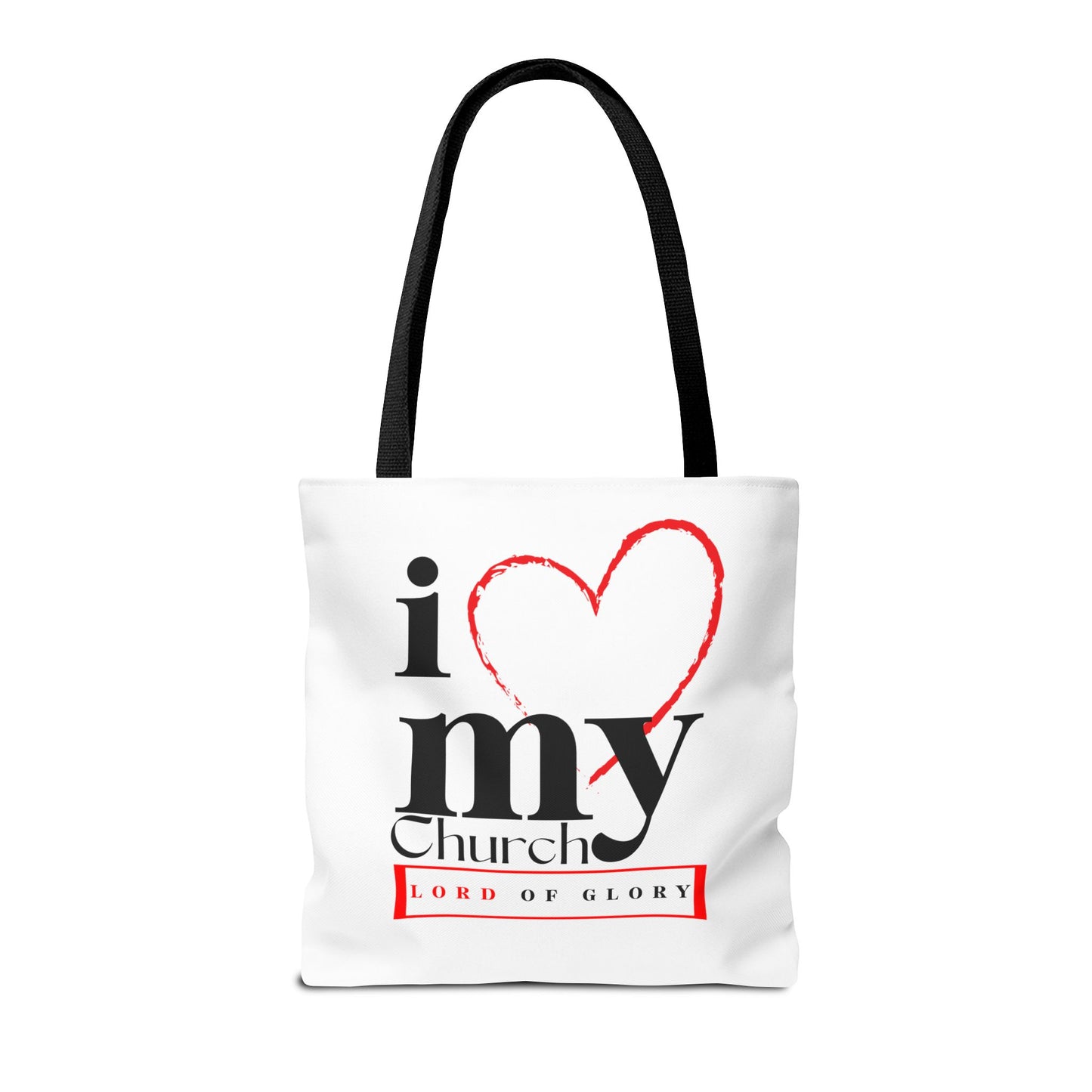 LOG Stylish Tote Bag for Church Lovers | Customizable, Faith-Based Gift,