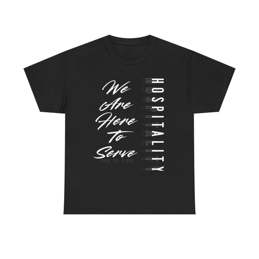 lLOG Hospitality: Unisex Cotton T-Shirt - Casual Everyday Wear, Perfect for Gifts, Fashion Statement, Eco-Friendly, Summer Essentials