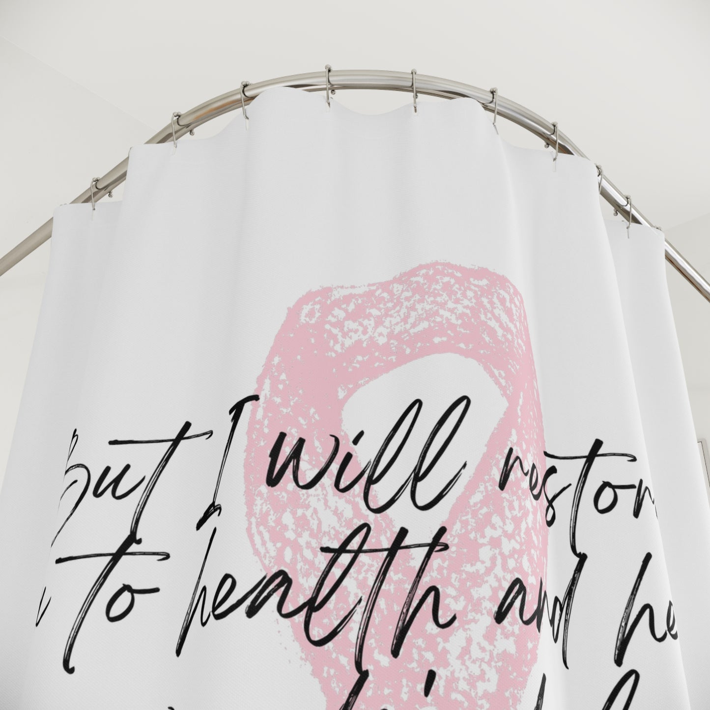 Jeremiah 30:17 Scripture Shower Curtains