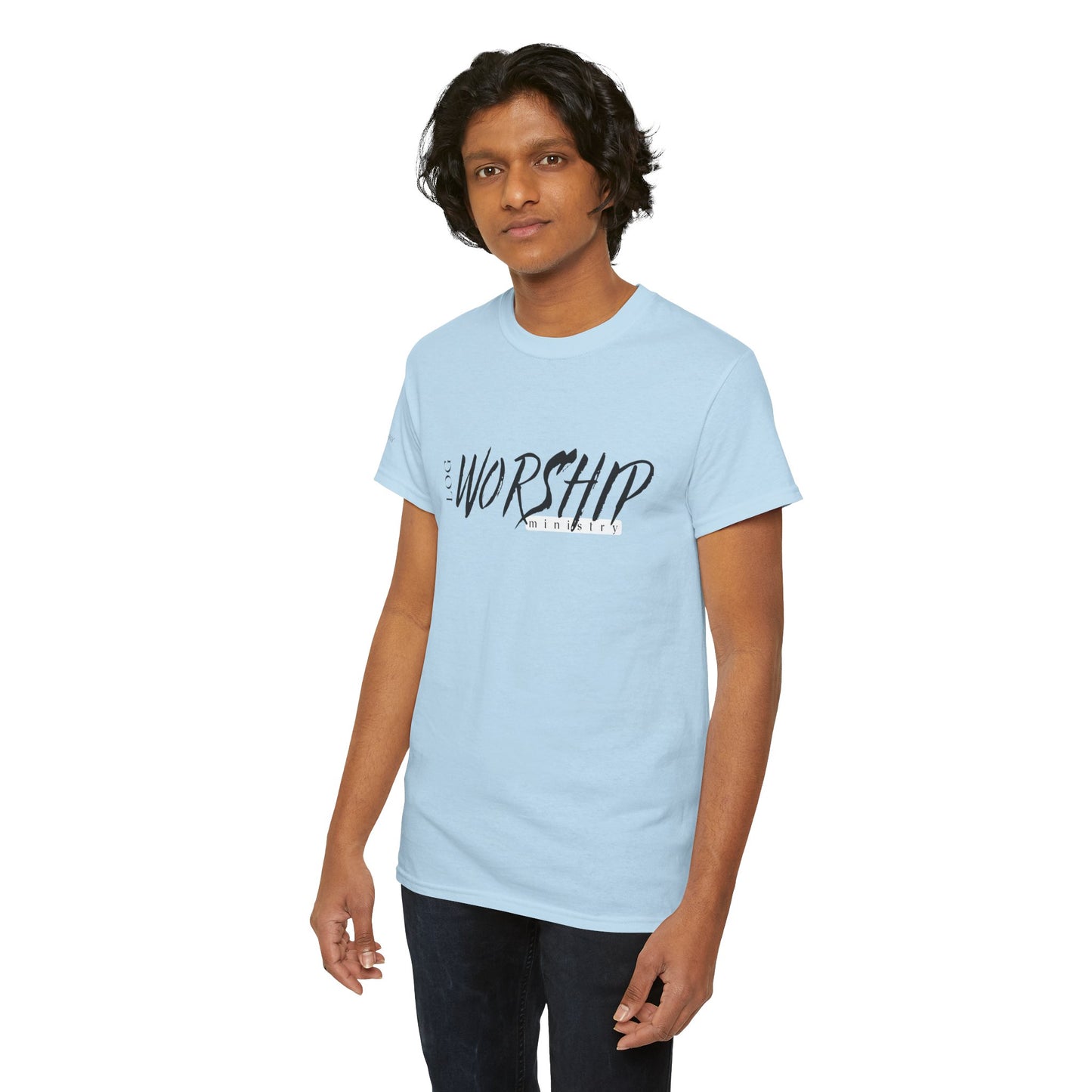 LOG Worship Graphic Tee - Unisex Heavy Cotton Shirt for Faith, Spirituality, Casual Wear, Gifts for Believers, Church Events, [...]