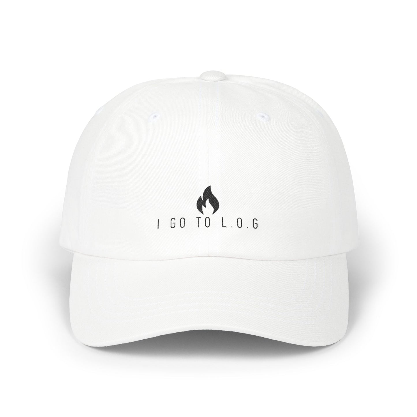 LOG Classic Dad Cap - Stylish Adjustable Hat, Perfect Gift for Father's Day, Casual Wear, Outdoor Activity, Summer Sun Protection