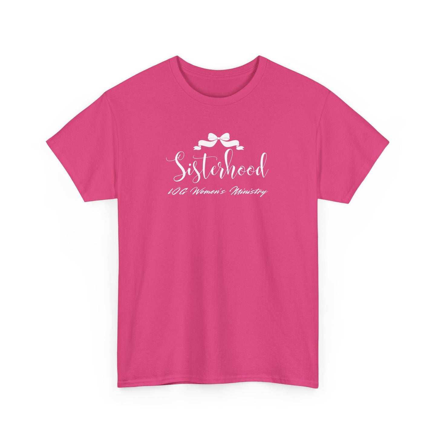 LOG Sisterhood: Unisex Heavy Cotton Tee, Friendship Gift, Cozy Summer Top, Casual Wear, Perfect for Family Celebrations,