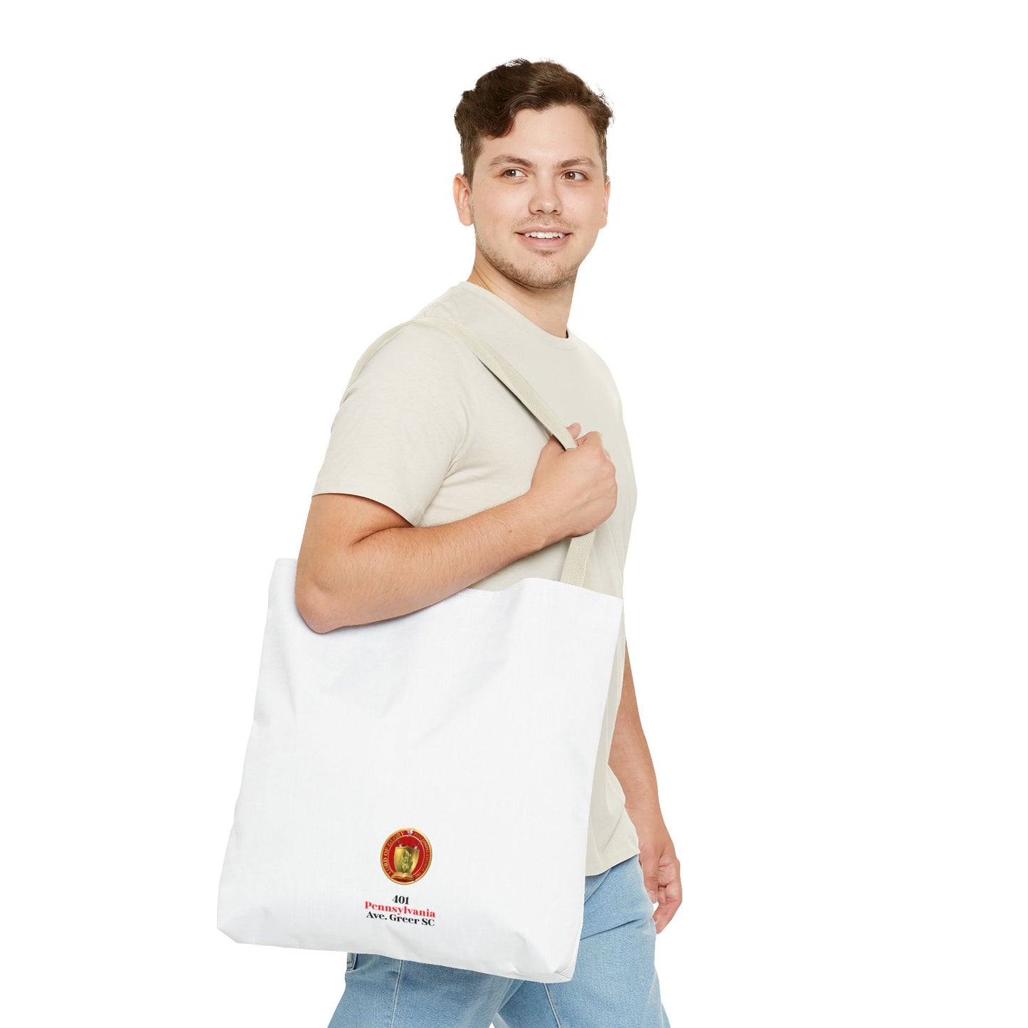 LOG Stylish Tote Bag for Church Lovers | Customizable, Faith-Based Gift,