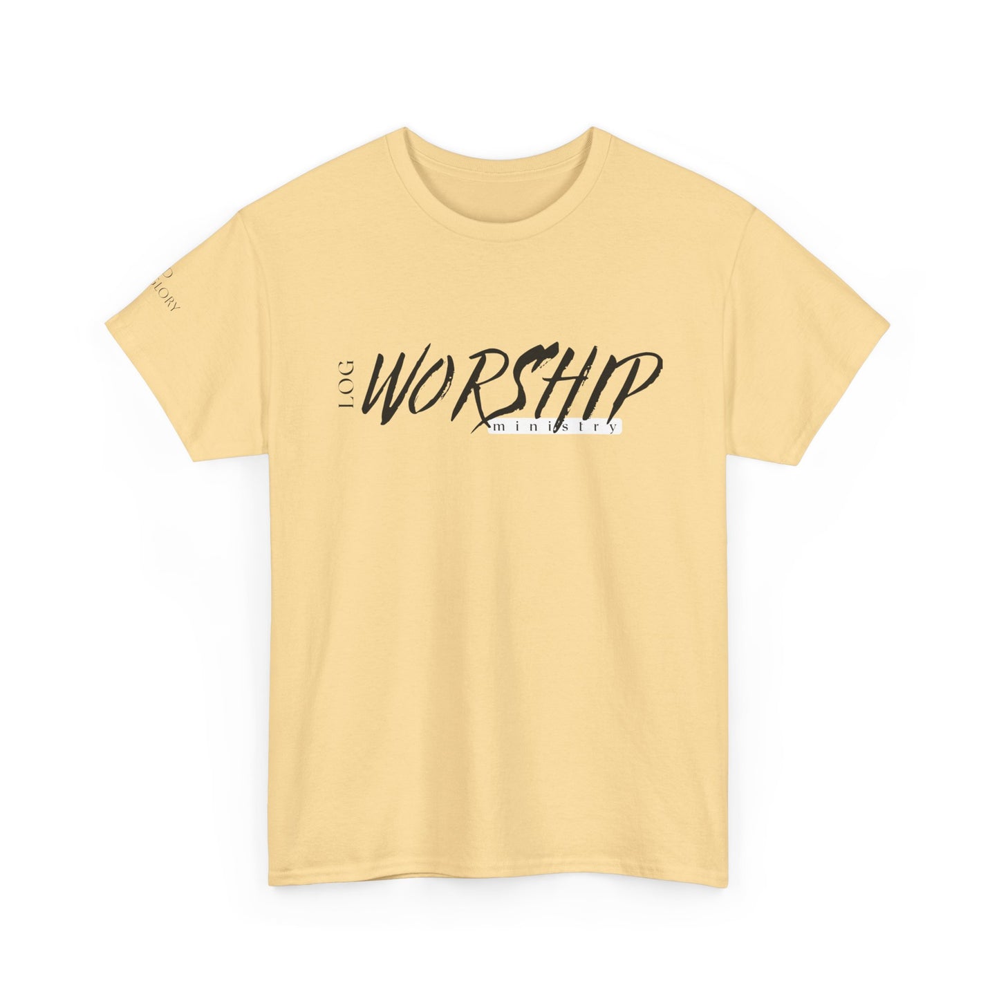 LOG Worship Graphic Tee - Unisex Heavy Cotton Shirt for Faith, Spirituality, Casual Wear, Gifts for Believers, Church Events, [...]