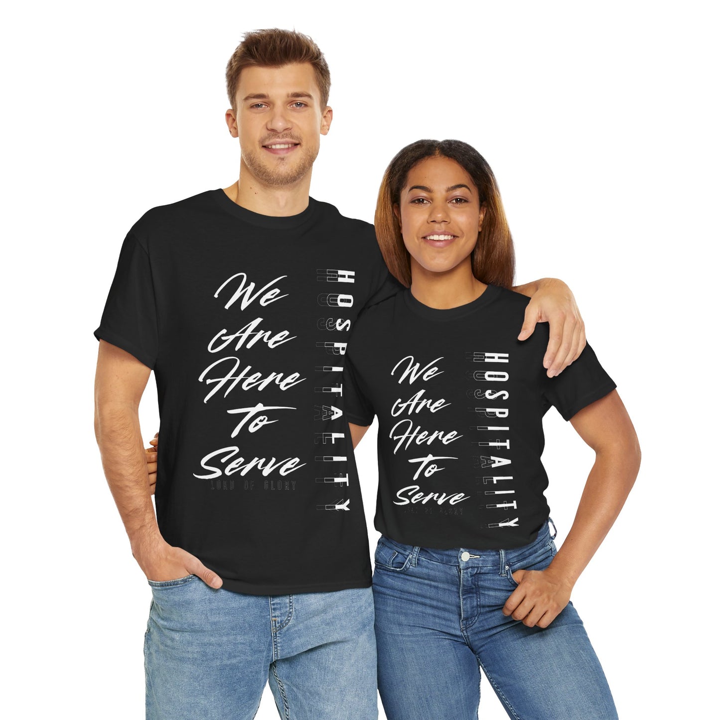 lLOG Hospitality: Unisex Cotton T-Shirt - Casual Everyday Wear, Perfect for Gifts, Fashion Statement, Eco-Friendly, Summer Essentials